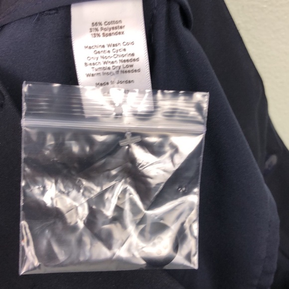 Talbots 10” Rise 8P Blue Capri Dress Trouser Pants - Picture 11 of 12